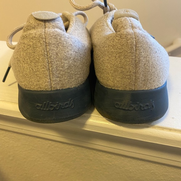 ALLBIRDS Kotare Sand Navy Blue Sole Wool Runners Sneakers Size 9 $125 - Picture 5 of 7